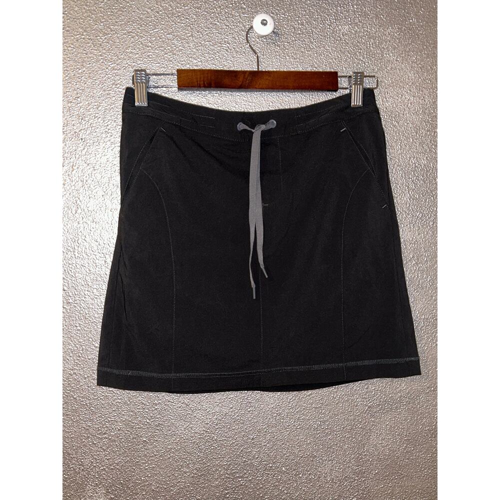 Eddie Bauer Gorp Core Athletic Preppy Carbon Dark Gray / Black  Skort